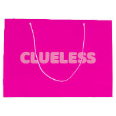 Clueless I ラージペーパーバッグ (裏面)