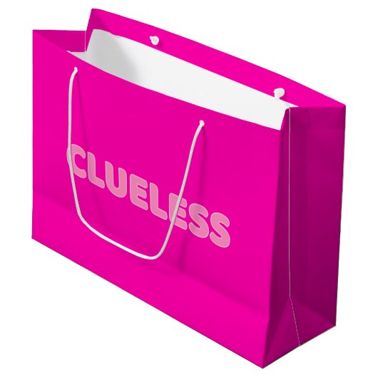 Clueless I ラージペーパーバッグ (正面アングル)