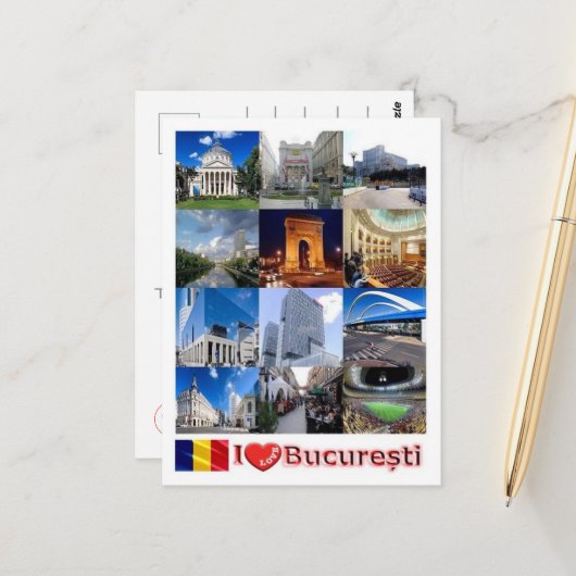 Cluj-Napoca – モザイク – ルーマニア – ポストカード (正面/裏面インサイチュ)