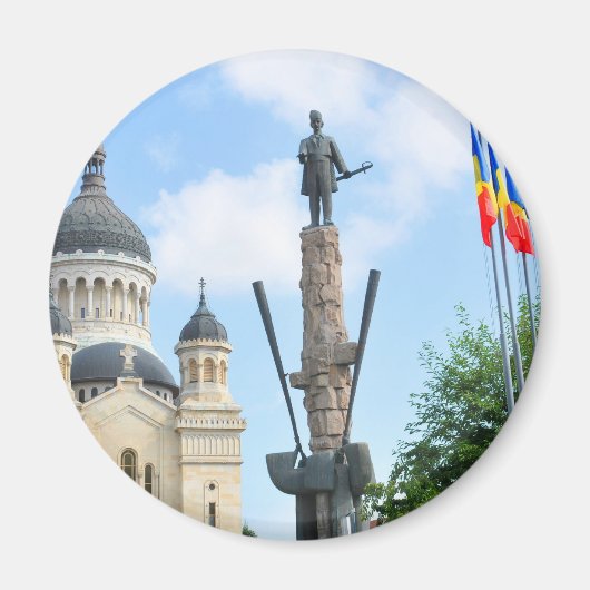 Cluj Napoca，ルーマニア マグネット (正面)