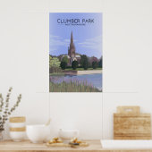 Clumber Park ノッティンガムシャー 旅行ポスター ポスター (キッチン)