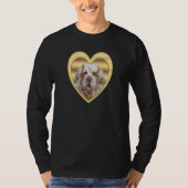 Clumber Spaniel Dog Heart Spaniel Clumber Spani Tシャツ (正面)