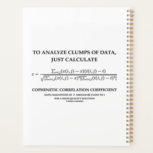 Clumpsデータの共表現相関を分析するには プランナー手帳 (裏面)