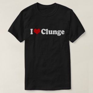 {CLUNGE}が大好きです Tシャツ