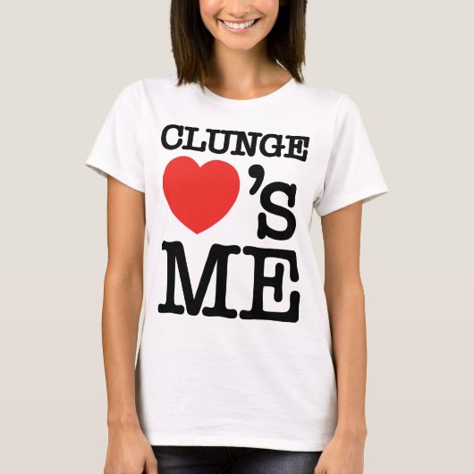 CLUNGE LOVE'S ME Tシャツ (正面)