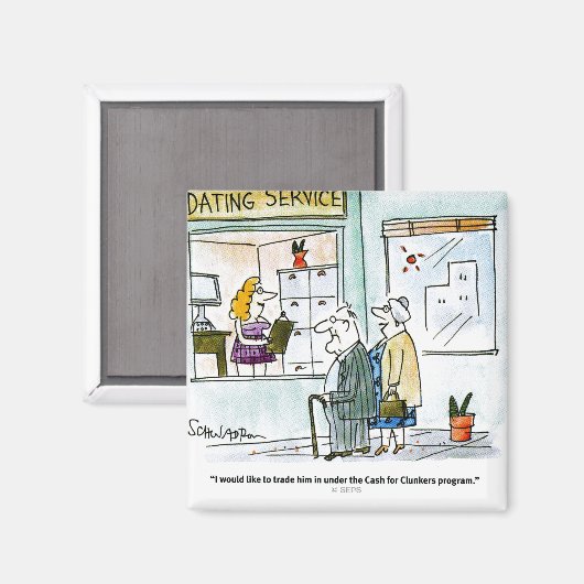 Clunkersの現金 マグネット (正面/裏面)