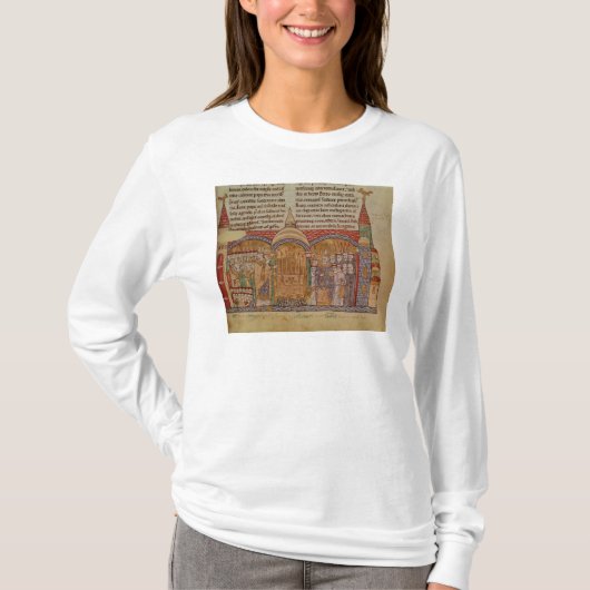 Clunyの教会の神聖化 Tシャツ (正面)
