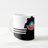 ClupkitzのマグのマグをSyとことこ歩きます コーヒーマグカップ (正面左)