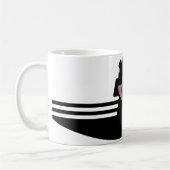 ClupkitzのマグのマグをSyとことこ歩きます コーヒーマグカップ (左)