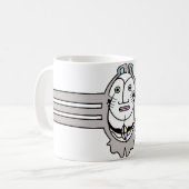 Clupkitz Teマオリのジャワディスペンサー コーヒーマグカップ (正面左)