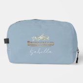 Clutch Bag for Bridesmaids, Custom Wedding Gift ドップキット (正面)