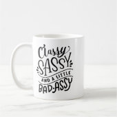 Cly Sy And A Little Bad-y Motivational Gift  コーヒーマグカップ (左)