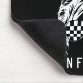 Cly Until The Green Flag Drops Messy Bun Racing Wo マウスパッド (コーナー)