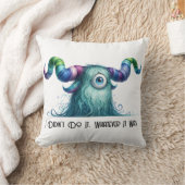 Clyde – ワンアイドモンスター装飾用クッション クッション (ブランケット)