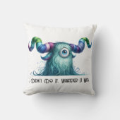 Clyde – ワンアイドモンスター装飾用クッション クッション (正面)