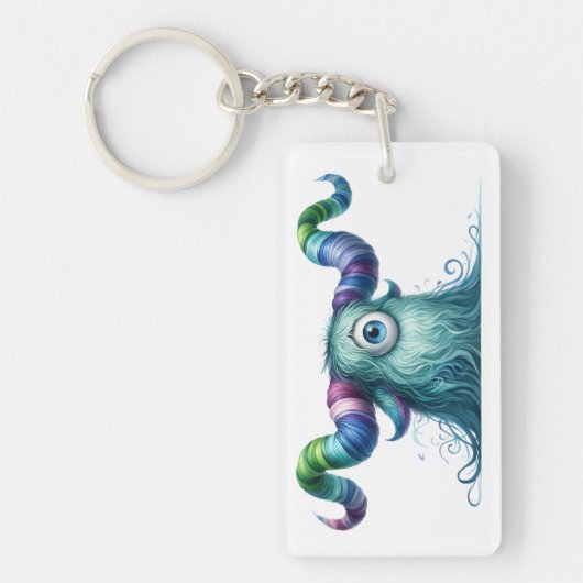 Clyde - One-eyes Monster Keychain キーホルダー (正面)