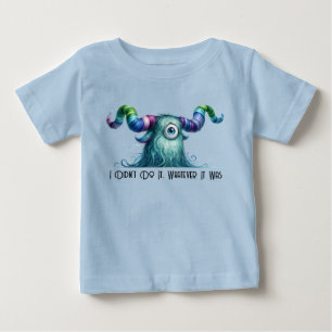 Clyde - One-eyes Worldwide Monster - カスタムTシャツ ベビーTシャツ