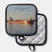 Clyde S. VanEnkevort & Erieトレーダーポットホルダー 鍋敷き (正面/裏面)