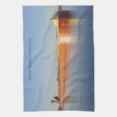 Clyde S. VanEnkevort & Erie Traderキッチンタオル キッチンタオル (縦)