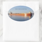 Clyde S. VanEnkevort & Erie Traderステッカー 楕円形シール (バッグ)