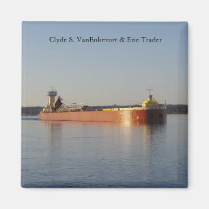 Clyde S. VanEnkevort & Erie Traderマグネット マグネット