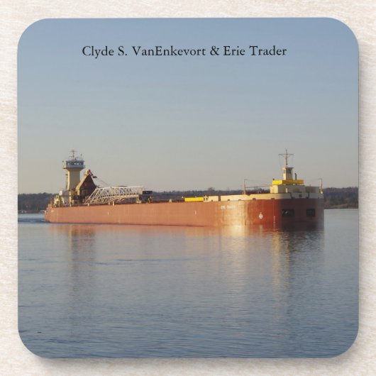 Clyde S. VanEnkevort & Erie Trader コースター (正面)