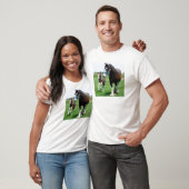 Clydesdaleおよび雌の子馬 Tシャツ (ユニセックス)