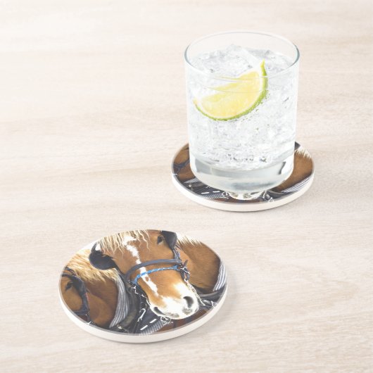 Clydesdaleのばん馬のコースター コースター (側面)