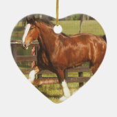 Clydesdaleのオーナメント セラミックオーナメント (裏面)