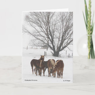 Clydesdaleのクリスマス カード