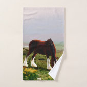 Clydesdaleの城 バスタオルセット (ハンドタオル)