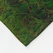 Clydesdaleの嵐 フリースブランケット (角)