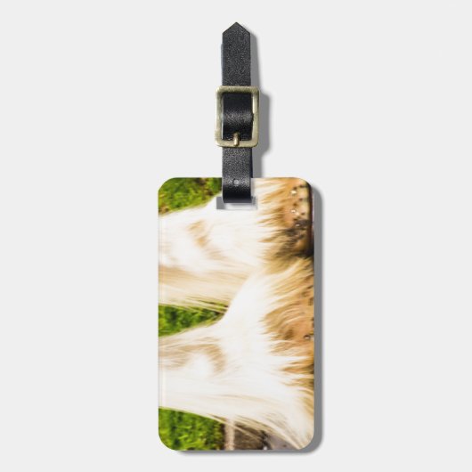 Clydesdaleの足 ラゲッジタグ (正面縦)