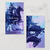 Clydesdaleの馬の名刺 名刺 (正面/裏面)