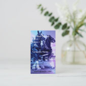 Clydesdaleの馬の名刺 名刺 (スタンド正面)