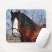 Clydesdaleのmousepad マウスパッド (マウス)