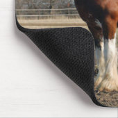 Clydesdaleのmousepad マウスパッド (コーナー)