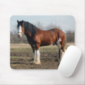 Clydesdaleのmousepad マウスパッド (マウス)