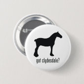 Clydesdale 缶バッジ (正面&裏面)