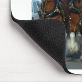 Clydesdale 6の馬連結器 マウスパッド (コーナー)