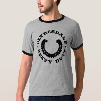 Clydesdale MTBの"頑丈な"ロゴのティー Tシャツ