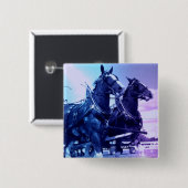 Clydesdale Pin 缶バッジ (正面&裏面)