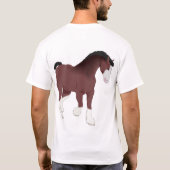 Clydesdale Tシャツ (裏面)