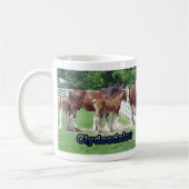 Clydesdales コーヒーマグカップ (左)
