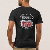 CMのルート119 Tシャツ (裏面)