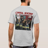 CMのTシャツのラウンジ2009年 Tシャツ (裏面)