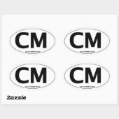 CMシール 楕円形シール (シート)