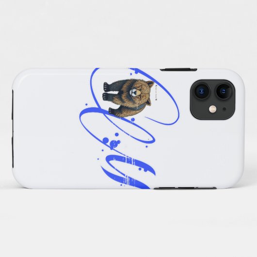 CMベアグラフィック – iPhoneケース Case-Mate iPhoneケース (裏面(横))