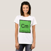 Cm - コンフィデンスマン 化学元素記号Tシャツ Tシャツ (正面フル)