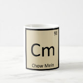 Cm - チャオメイ中国化学元素周期表 コーヒーマグカップ (中央)